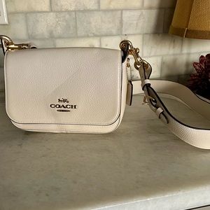 Coach pebble leather crossbody.